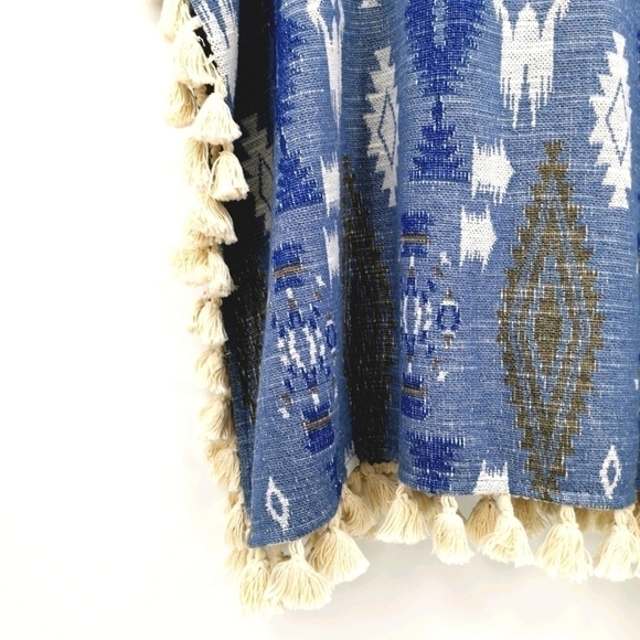 Hollister Women's One Size Boho Tribal Blouse - Picture 10 of 11